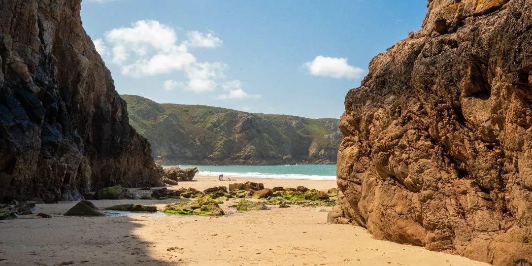 Plémont bay