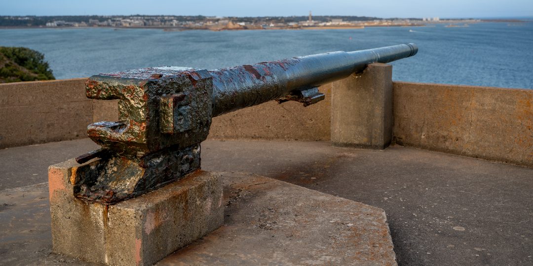 Batterie Lothringen Guns, St Brélade, Jersey