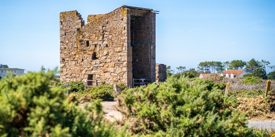 La Moye Old Quarry Crusher, St Brélade, Jersey